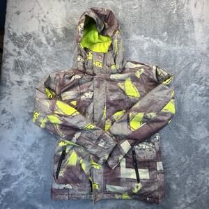 Quicksilver Jacket Mens Small Ski Snowboard Utility Collection Tech 8.000MM